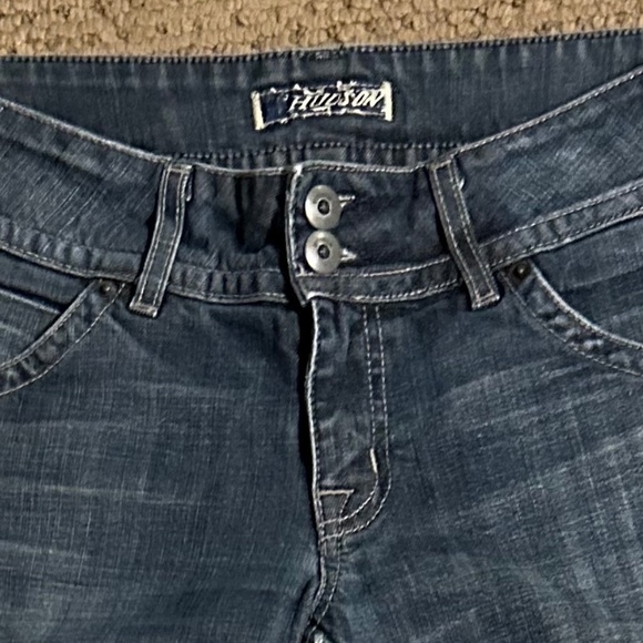 Womens Hudson Jeans Distressed Low Rise SIZE 29 - Picture 2 of 8